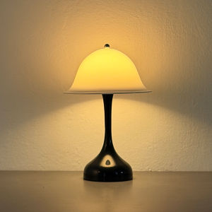 1pc Modern Minimalist Mushroom Bedside Table Lamp Soft LED Desktop Decor Lamp Ideal for Home & Gifting