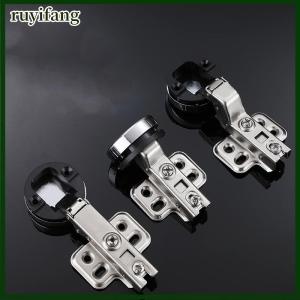 ruyifang บานพับประตูกระจกแบบเปิดขนาด35มม. สำหรับประตูตู้ไวน์บานพับกันกระแทก