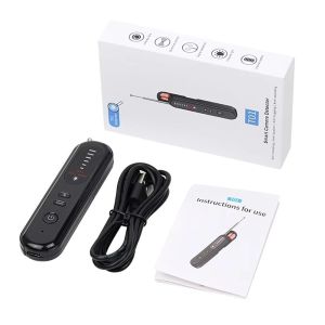 HEFEI Infrared Scanning Tracker Detector Portable Signal Detection Eavesdropping Detector Professional Anti-Surveillance Surveillance Detector For Security Checking