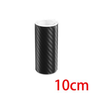 3M/10M 5D Carbon Fiber Sticker Car Door Sill Bumper Anti-Collision Carbon Fiber Wrap Protective Film