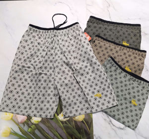 Quần đùi lửng nam kate caro mềm đẹp 50kg đến 80kg - NHIỀU HỌA TIẾT CARO NAIDEP