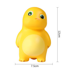 Little Milk Dragon Stress Relief Toy Dinosaur Elastic Peach Squeeze Decompression Toy Squishy Toys Slow Rebound Pinch Toy