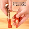 Prawn Shell Removal Crawfish Quick Tool Shrimp Removal Line Transparent Durable Portable Lightweight Kitchen Tool Alat Dapur Kulit Udang剥虾神器. 