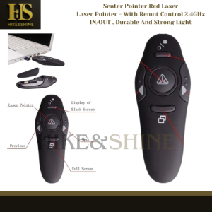 RF Wireless Presenter Laser Pointer Presentasi Remote Control 24 GHz