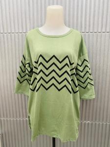 Kaos Tunik Wanita Lengan 3/4 Jumbo Kaos Tunik Wanita Jumbo Tunik Jumbo LD 110-115