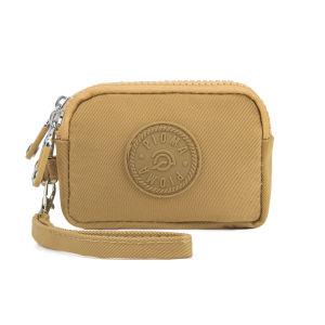 DEOBAGS DOMPET KOIN KECIL 3 REALETING DOMPET WANITA KARTU NILON ANTI AIR 00D0017 PIOMA SAKURA