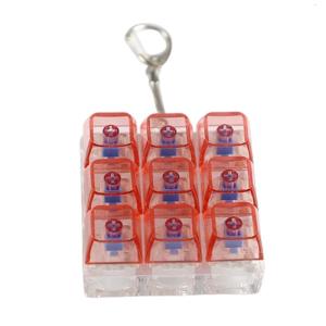Rainbows Backlit Keycap Fidgets Toy Keychains Accessory Finger Point Keycap For Anxiety Relief And Focuses Training