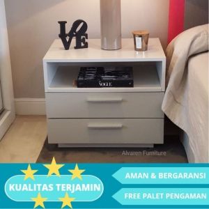 Nakas Bedside Table Minimalis Moderen