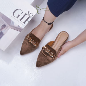 Sepasang Collection Calista Mules Heels Wanita 3 Cm