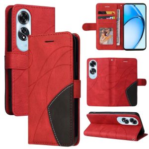 Shockproof Phone Case For OPPO A18 A3 A3X A3 Pro A60 A40 A38 A58 A79 A98 A17 A17K A57 A77 A57S A77S A78 A55 A95 A94 A76 A74 A54 A16 A15 A15S Magnetic Leather Wallet Card Slot Flip Cover Casing