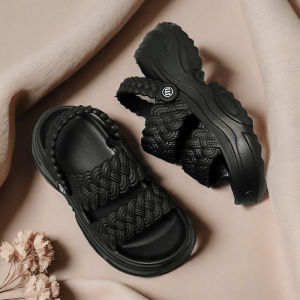 Bahan tahan ama/jelly wanita kekinian korea premium/EVA sendal Tebal Slip On Cewek