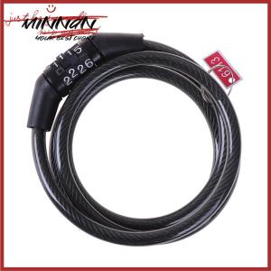 [minnan] Cycling security 4 digit combination password bike bicycle cable chain lock