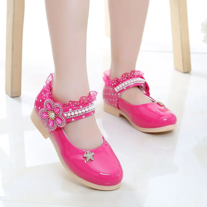 Girls shoes spring and autumn little girl baby shoes 3-year-old