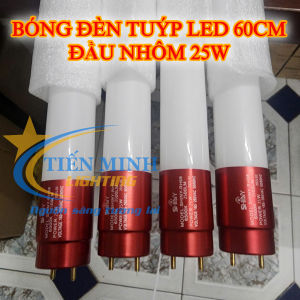 Combo 4 bóng Tuýp led 60cm đầu nhựa/nhôm 11w hoặc 12W/ 25W