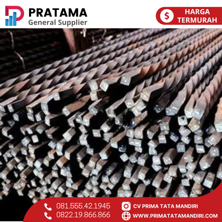 Besi Tulangan Besi Nako Ulir panjang 3.7 meter | surabaya | Lazada ...