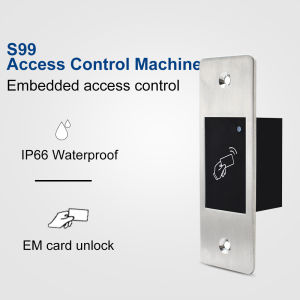 Boland Access Control Keyboard  Embedded RFID 125Khz Card Fingerprint  Keyless Door Opener  Waterproof IP66 Access Control All-in-one Sets