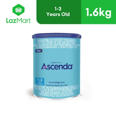 Ascenda 1+ Milk Drink for Toddlers 1-3 Years Old 1.6kg
