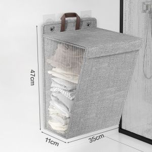 Keranjang Pakaian Kotor Keranjang Baju Kotor Lipat Tempat Penyimpanan Baju Kotor Tas Laundry