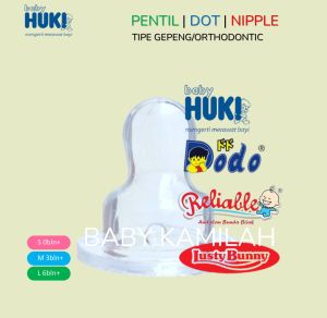 Pentil Dot Gepeng HUKI DODO RELIABLE ukuran S M L