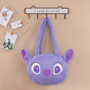 Gratis Semua - Tas Totebag Kapasitas Besar / Tas Bahu Resleting Bahan Plush / Shoulder Bag Wanita Karakter Lucu