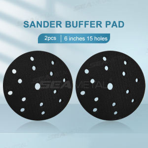Seametal 2 chiếc đệm giấy nhám thông dụng đệm gai dính cho giấy nhám đệm dày 5/6 inch