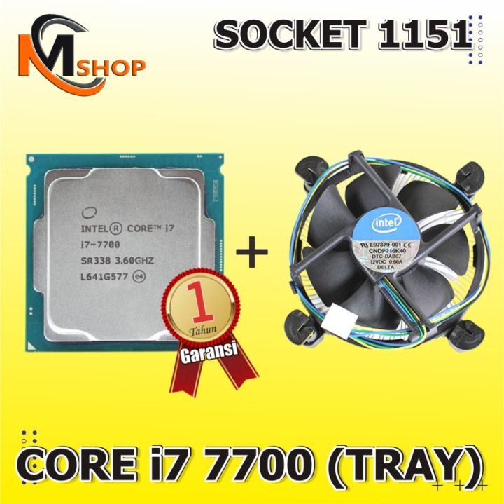 Intel Core 1151 Socket Processor Intel Core I7 7700 Tray Socket - Main Image