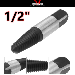 1/2” or 3/4” Broken Water Pipe Damages Damaged Screw Extractor Water Pipe Thread Repair Tap Set Broken Screw Bolt Screw Easy Out Remover Water Pipe