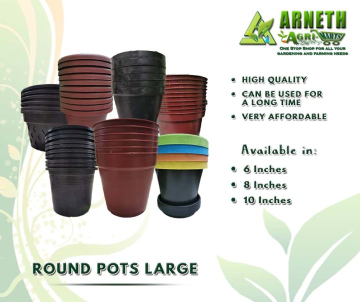 Big indoor plants pot Large Round Plastic Pots for hanging and garden