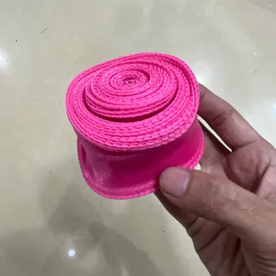 Cuộn Ruy Băng Voan 4cm làm nơ gói quà decor bó hoa trang trí