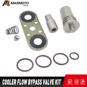 6L80 6L90 8L90 10L90 Transmission Cooling System Upgrade Kit 2014-UP Cooler Flow Bypass Valve Kit Replace STL010 Car Accessories