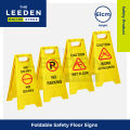 Foldable Safety Floor Sign Board by Leeden Online Store. 