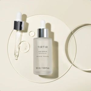 TIRTIR SOS Serum 50ml - Radiant Glow Lifting Face Serum - Plumping Anti-Aging Hydrating - Visibly Smooth and Radiant - Fragrance-Free Serum for All Skin Types
