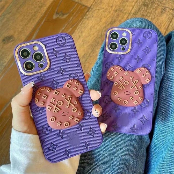เคส 3D ลายหมี งานสวย (พร้อมจัดส่ง) | Lazada.co.th