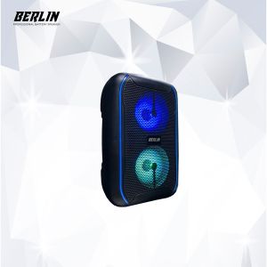 speaker portable berlin cs 4 speaker berlin 4in double woofer bluetooth free 1mic kabel