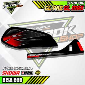 STRIPING VARIASI HONDA GL PRO GL MAX / STICKER LIST VARIASI MOTOR GL PRO GL MAX