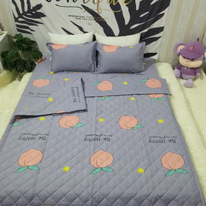 Sale sập Sàn 😍 Chăn hè thu Nguyệt Ánh Bedding trần bông 3 lớp mền văn phòng poly cotton tiện lợi - Mickey Loang Xanh Gấu Thỏ cute..