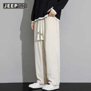 Jeep Tinh Thần 1941 estd Giản Dị Quần Quần nhung mùa thu và mùa đông Châu Âu Cotton Quần nhung Người Đàn Ông Của Và Phụ Nữ Của Quần thể thao Thể Thao ống đứng dáng rộng thường ngày Quần Cho Nam Giới