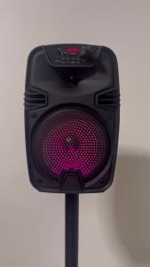 Bluetooth Sleep Speaker ซับวูฟเฟอร์ (รองรับไมโครโฟน บลูทู ธ USB การ์ด TF วิทยุ) พกพา ไฟ LED สีสันสดใส ลำโพง Bluetooth พกพา ไฟ LED สีสันสดใส ลำโพงบลูทู ธ Bluetooth Speaker ลำโพงบลู