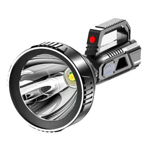 Torch Light Powerful Portable Searchlight Big Beam Long-Range Flashlight USB Chargeable Waterproof Torch Lantern Outdoor Patrol Flashlight lampu suluh paling terang dan jauh 850000