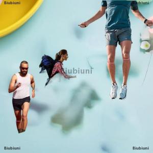 [COD] Biubiuni 2pcs bánh chè gân hỗ trợ dây đeo cho đầu gối Pain ban nhạc đầu gối cho bóng rổ chạy và đi bộ đường dài Silicone Patella ban nhạc