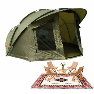 【Big Sale】 210D Oxford Bikepacking Tent Rainproof 4 Season Tent for Camping Hiking Cycling 【SuperLegend】