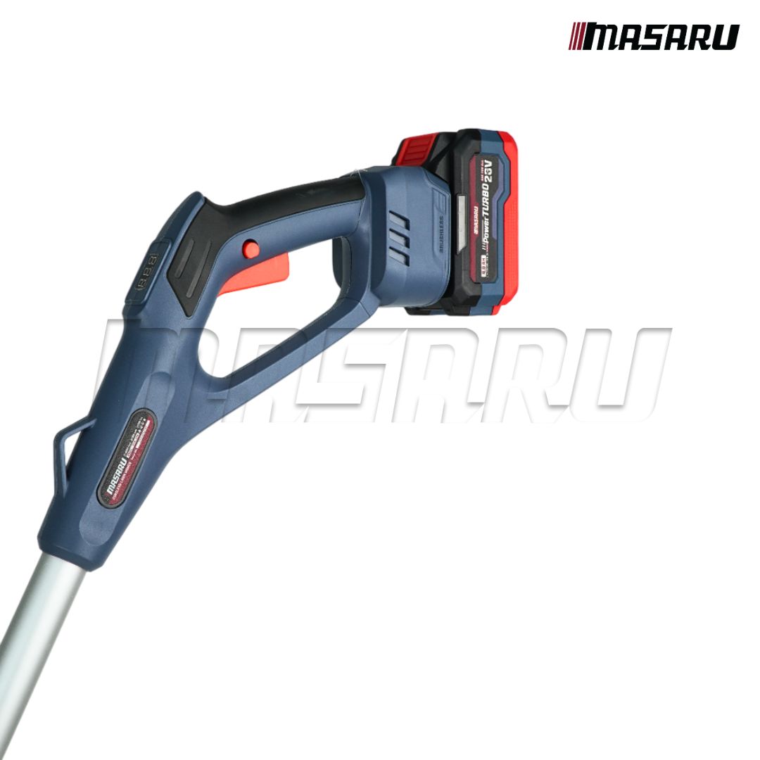 MASARU รุ่น SCM-500 เครื่องตัดหญ้าไฟฟ้าไร้สาย ฟรีอุปกรณ์เสริม เครื่องตัดหญ้าไฟฟ้า เครื่องตัดหญ้าใช้แบตเตอรี่