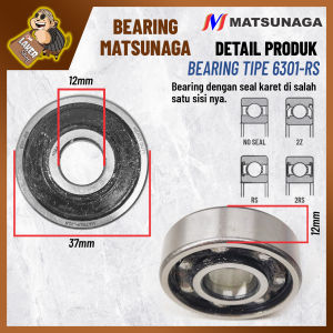 Matsunaga Bearing Laher 6301