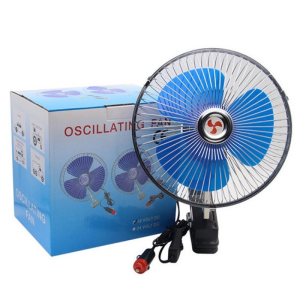 KIPAS ANGIN MOBIL 12 24 VOLT DC JEPIT VISALUX AKI TRUK PICK UP BUS 12V 24V BISA MUTAR
