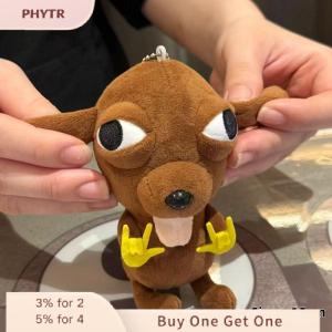 PHYTR HOT Realistic Stuffed Animals Simulation Dogs Chihuahua Keychain Pendant Kawaii Chihuahua Dog Puppy Toy Funny Kids Christmas Gifts