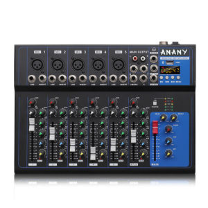 MIXER ANANY F7 7CHANNEL BLUETOOTH/USB/PC/MP3/AUDIO