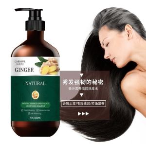 SUPERMARKET IMPORT EKSPORT Shampo Anti Rontok Sampo Penumbuh Rambut Shampo Jahe 500 ml Sampo Anti Gatal Perawatan Hair Care Fast Grow Ginger Herbal Anti botak Penumbuh Rambut Cepat
