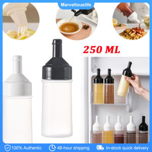 250ml Seasoning Squeeze Bottles Kitchen BBQ Sauces Olive Oil Bottle Ketchup Mustard Dispensers Kitchen Accessories