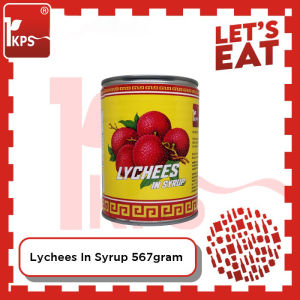IKPS Lychees In Syrup Buah Leci Dalam Kaleng Manis 567 Gram
