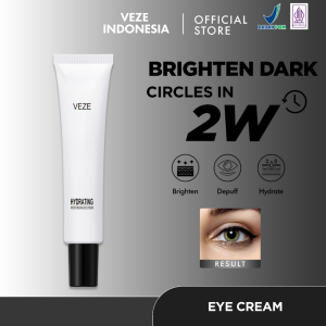 [BPOM] - VEZE Nicotinamide Hydrating Eye Cream Treatment Menghilangkan Kantong Mata 20g